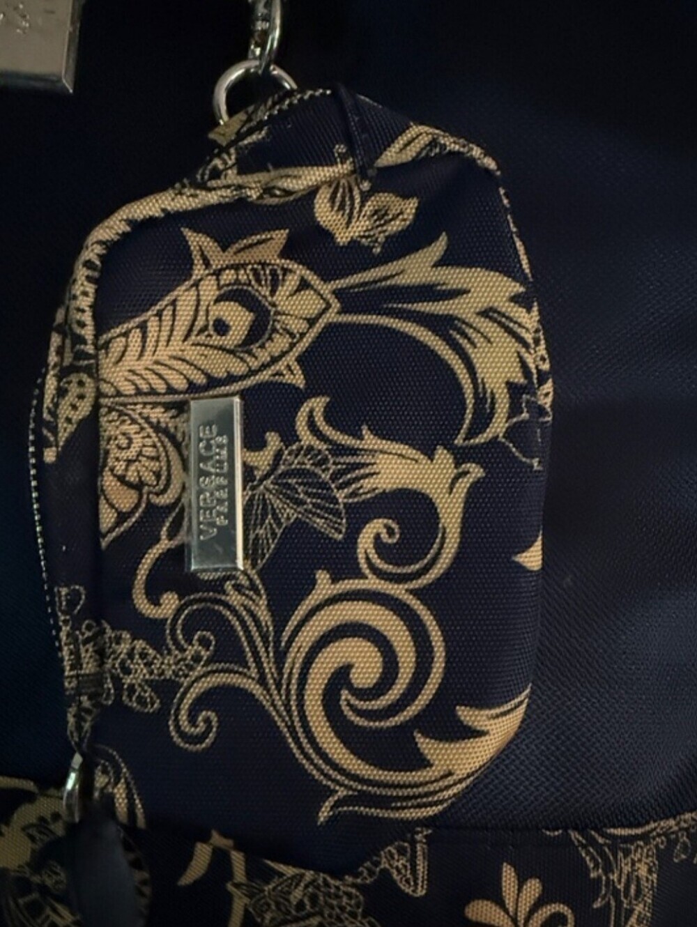 Versace Parfums Weekender Tote w/Coin Pouch - Picture 6 of 7